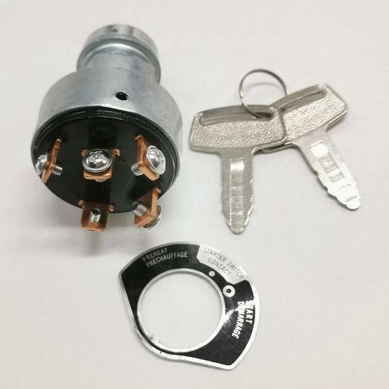 Ignition Switch 183827 1E013-63590 for Kubota Grasshopper 721