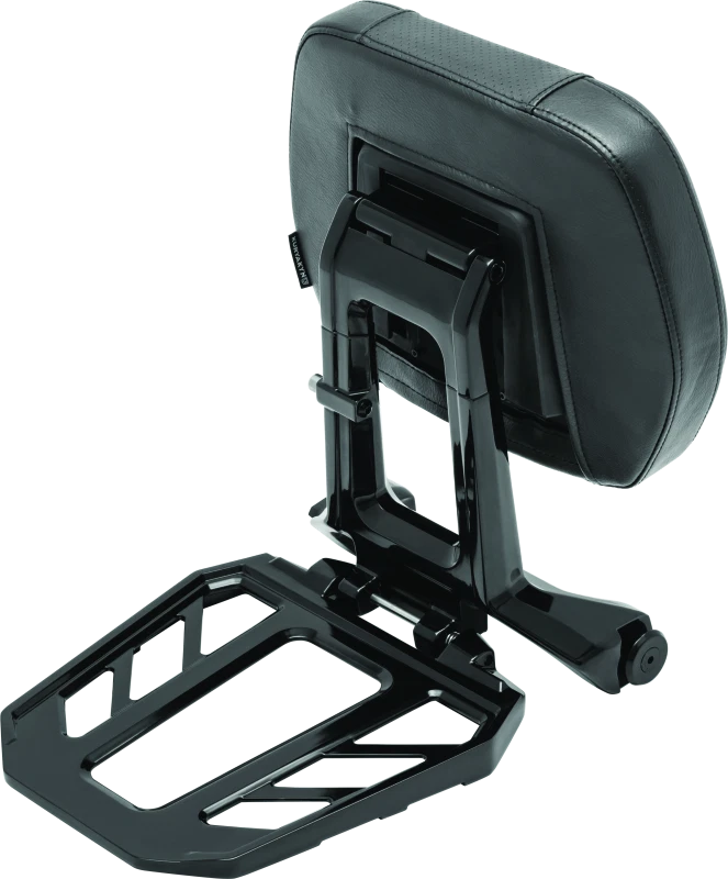 Kuryakyn Neo Driver & Passenger Backrest with Luggage Rack for Harley Touring (2014–2023)