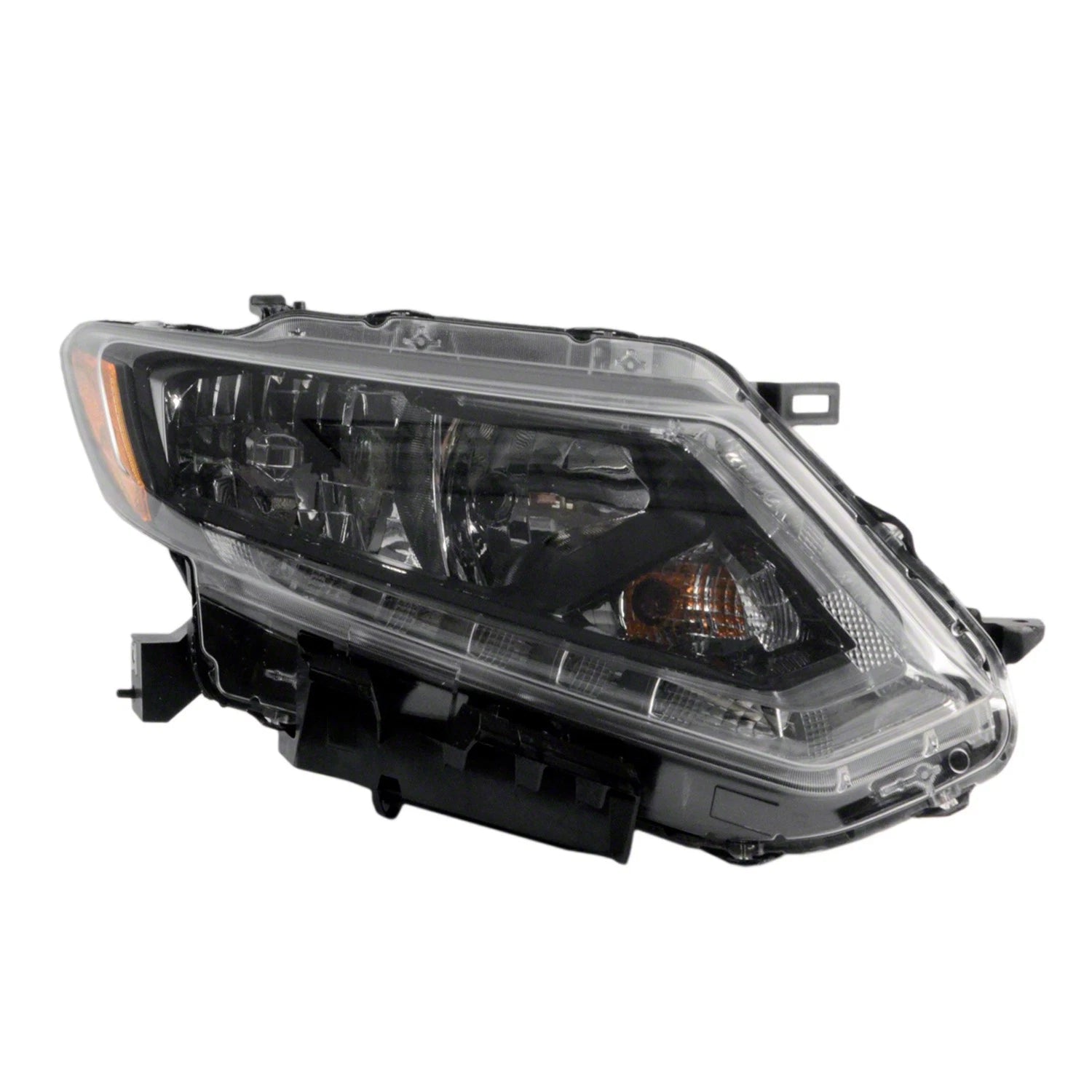 Passenger Halogen Headlight Assembly w LED DRL Replacement for Toyota
