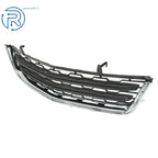 Chrome and Black Front Lower Bumper Grille for Chevrolet Traverse (2013-2017)