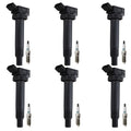 Set of 6 Ignition Coils & Iridium Spark Plugs for LaCrosse Outlook SRS STS