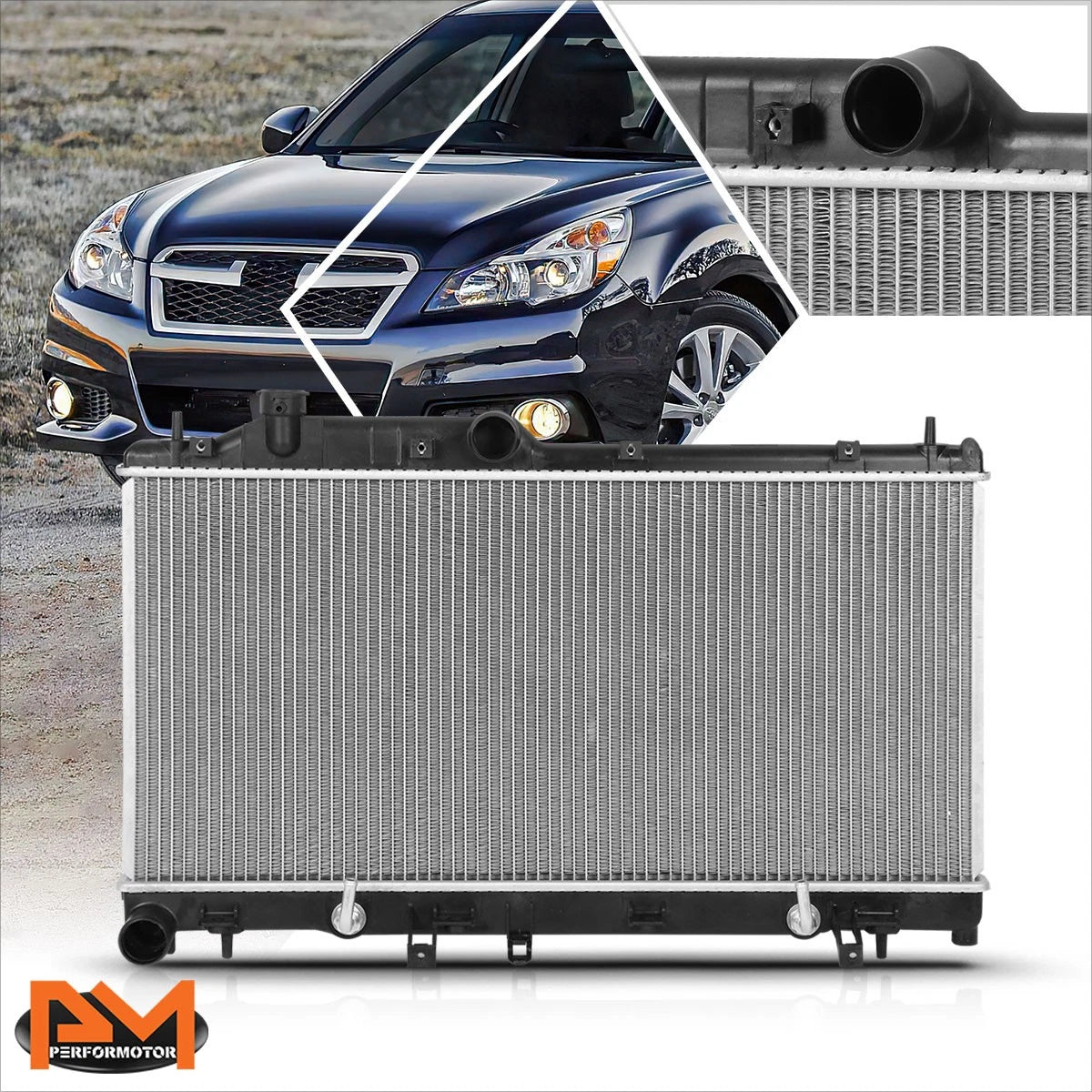 OE Aluminum Radiator DPI-13293 for Subaru Legacy/Outback 2010–2015