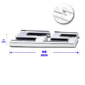 Polished Metal 3D Decal Emblem for Chevrolet Camaro/Impala/Chevelle (SS)