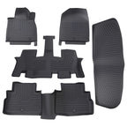 All-Weather TPE Black Floor Mat Set for Kia Telluride (2020–2025)