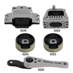 Set of 5 Engine Motor & Transmission Mounts for VW Jetta Rabbit (2005–2018)