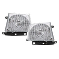 Chrome Headlight Pair with Bulb for Toyota Tacoma (1997–2000)