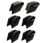 5" Stretched Extended Hard Saddlebags for Harley Touring Road King (1993–2013)