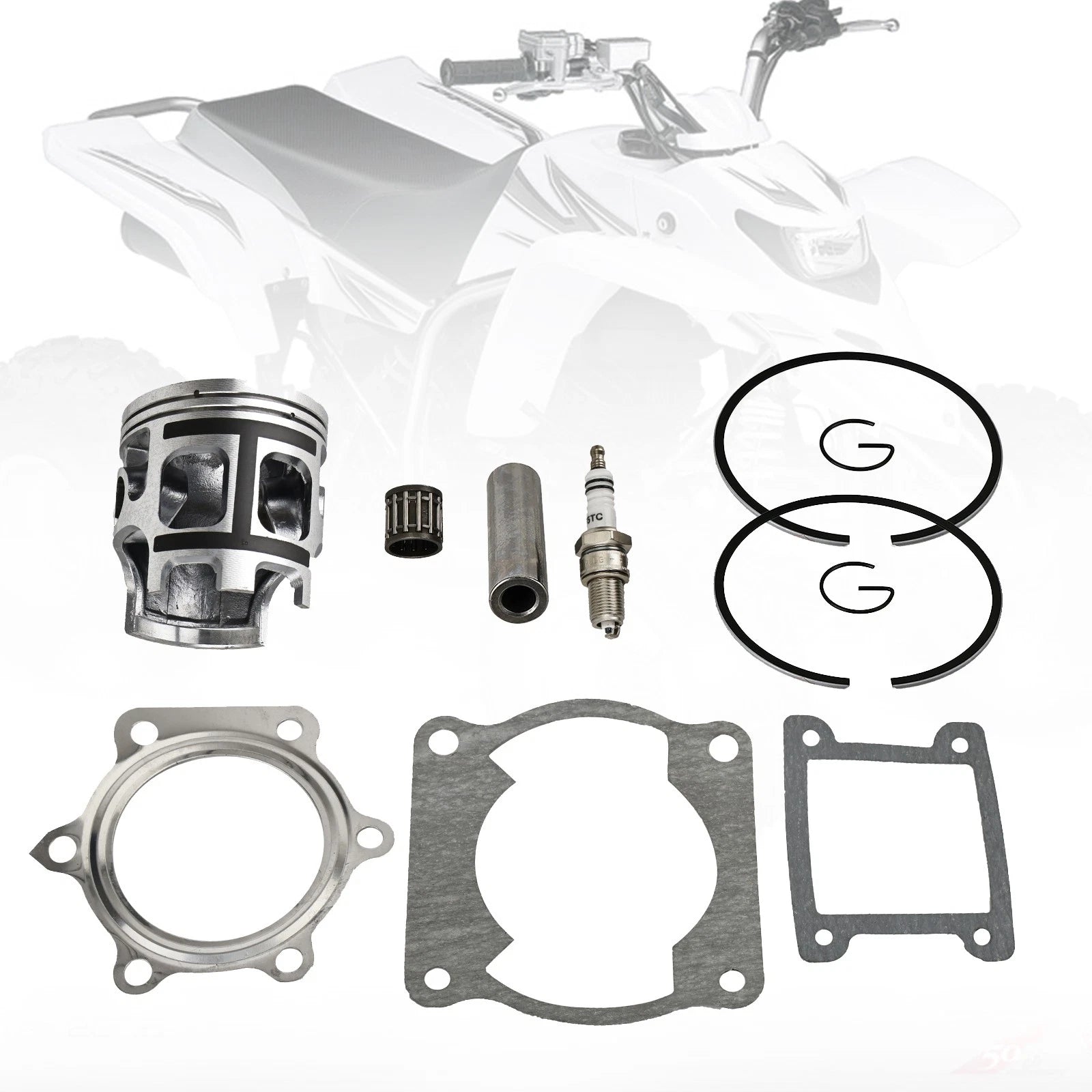 Piston Ring Kit & Gaskets for Yamaha Blaster 200 (1988–2006)