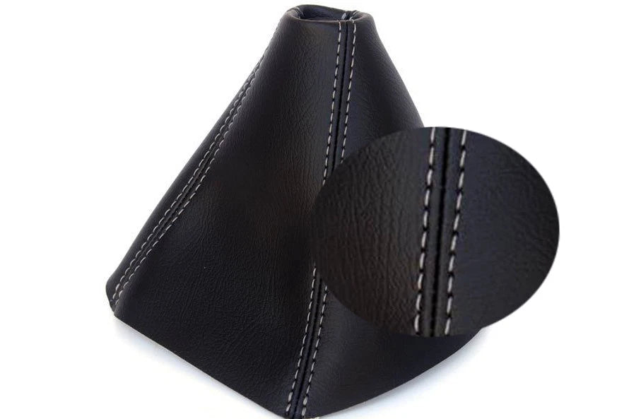 Shift Boot Cover for Pontiac GTO (2004–2006) Gray Stitch PVC Leather