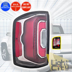 Full LED Taillight for GMC Sierra 1500 (2016–2018) Driver Side Black Housing