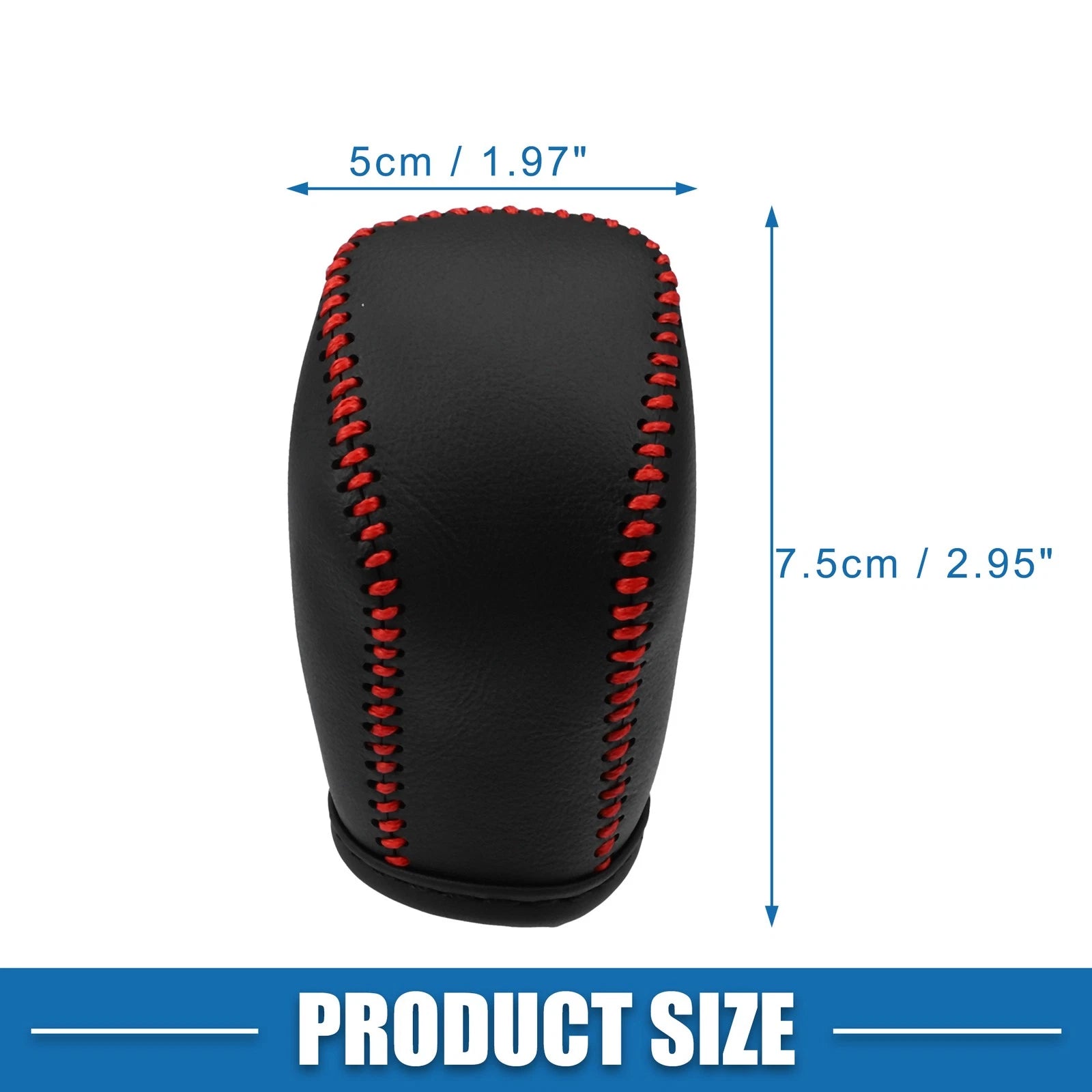 Gear Shift Knob Cover Trim for Lexus ES 300h 350 (2016–2018) Black