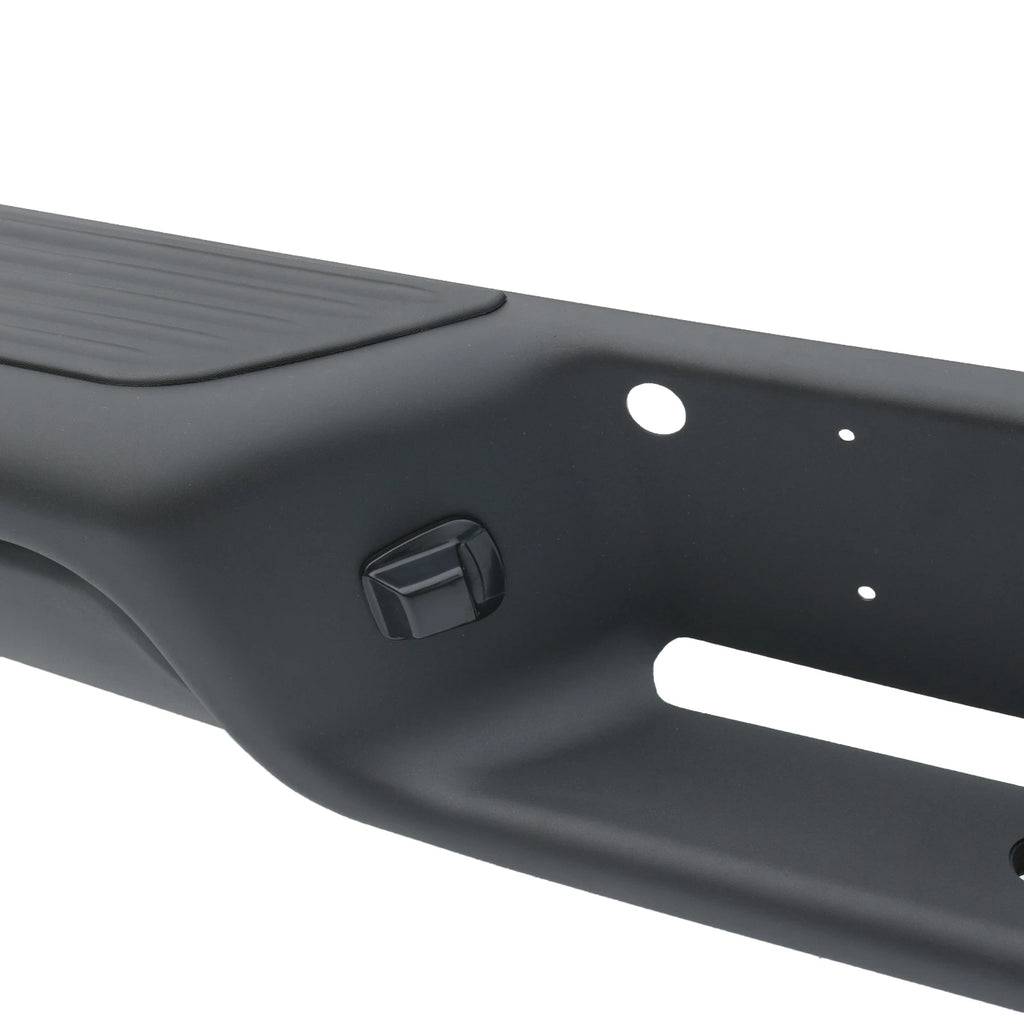 Black Steel Rear Step Bumper for Dodge Dakota (1997–2004)
