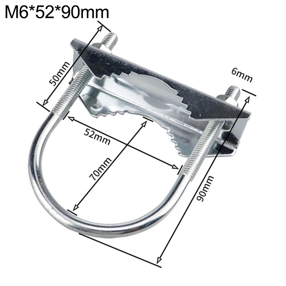 Dual Antenna Mast Clamp Mounting Bracket for WiFi Cellular Poles