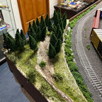 20pc 3.74" Green Pine Tree Scenery for Train Railroad Park (Scale Model)