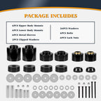 Body Cab Mount Bushing Kit 4.4123R for Ford F150 F250 F350 (1980–1998)