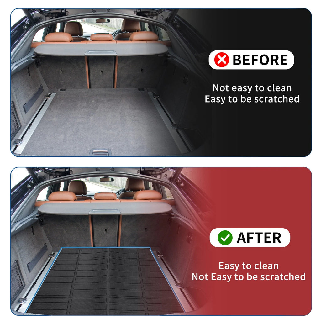Rear Trunk Mat for Toyota 4Runner (2013–2025) TPE Cargo Liner