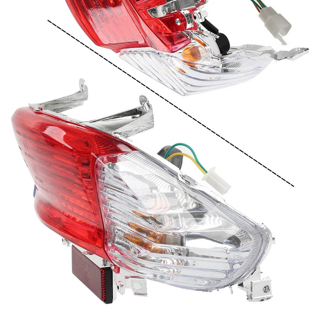 Taillight Rear Stop Light Lamp for Gy6 50cc Scooter (12V)