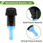 Set of 1 Windshield Washer Nozzle w/ Hose Connector for RAM (No.4805742AB/5113049AA)