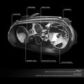 Projector Headlight Lamps for Volkswagen Jetta (1999–2006)