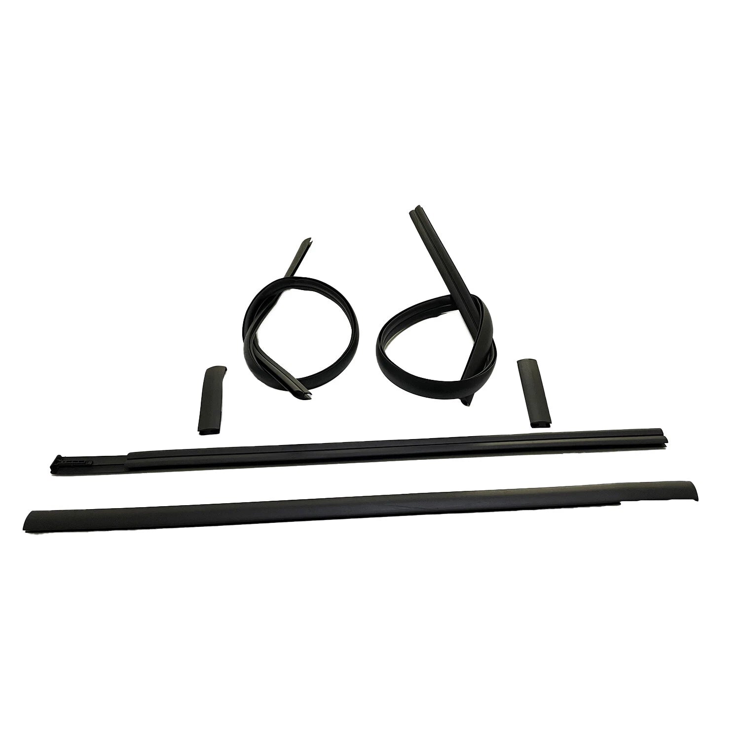 Set of 2 LH & RH Center Roof Drip Side Finish Molding for Toyota Highlander (2008–2013)