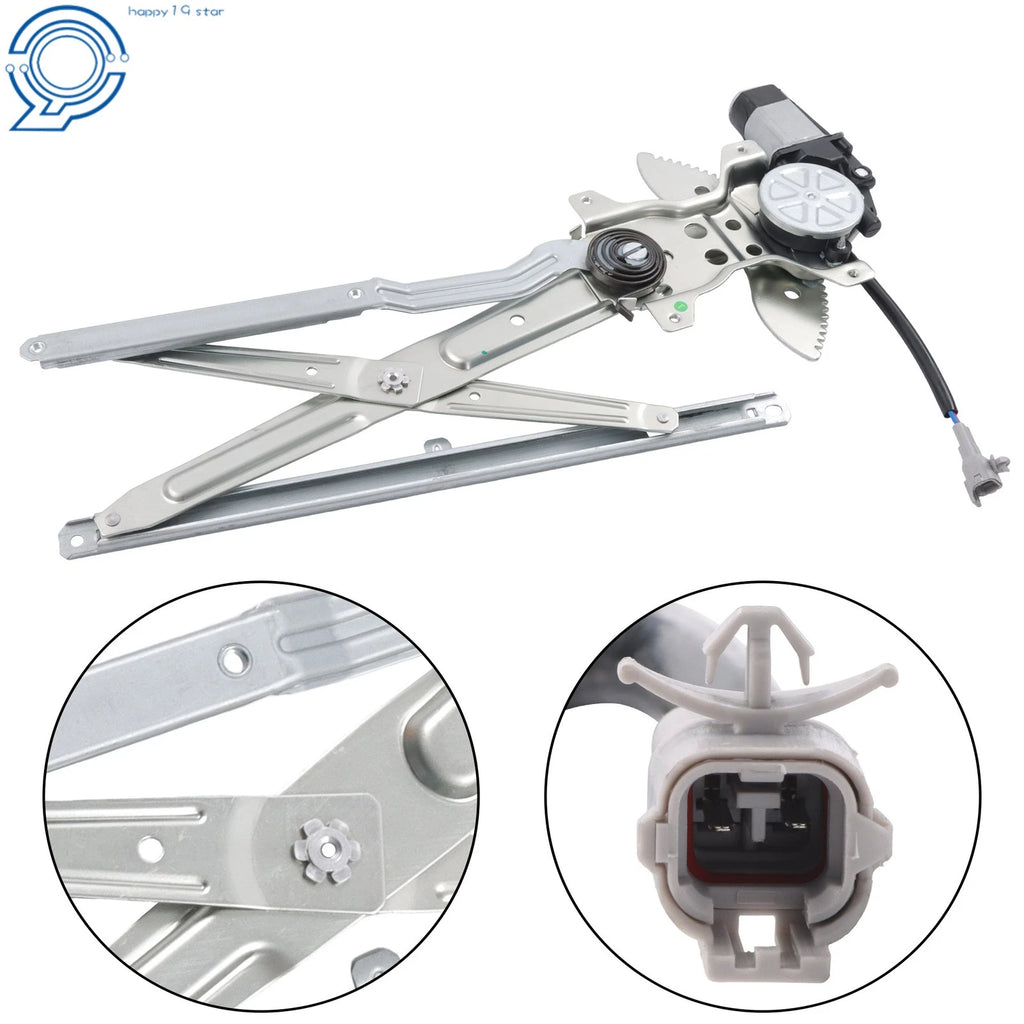 Front Driver Power Window Regulator and Motor for Toyota Tacoma (1995–2004)
