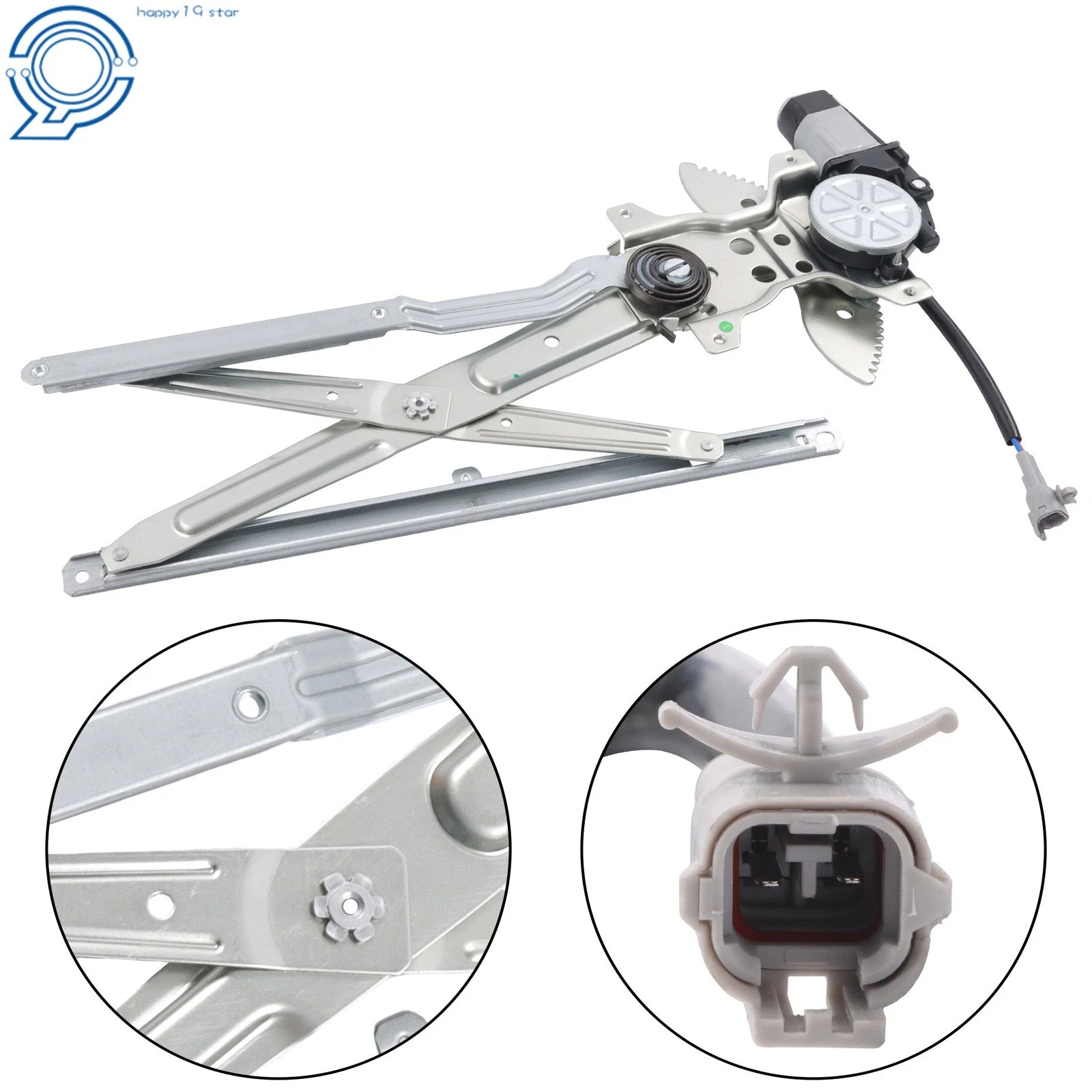 Front Driver Power Window Regulator and Motor for Toyota Tacoma (1995–2004)