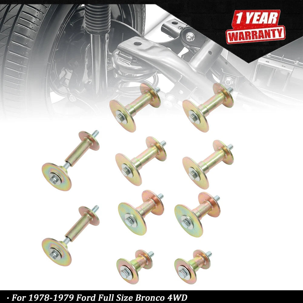 40 Piece Body Mount Hardware Kit for Ford Bronco (1978–1979)