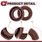 Set of 2 Oil Seal Rotary Shaft Seal FKM Rubber 22x40x10mm