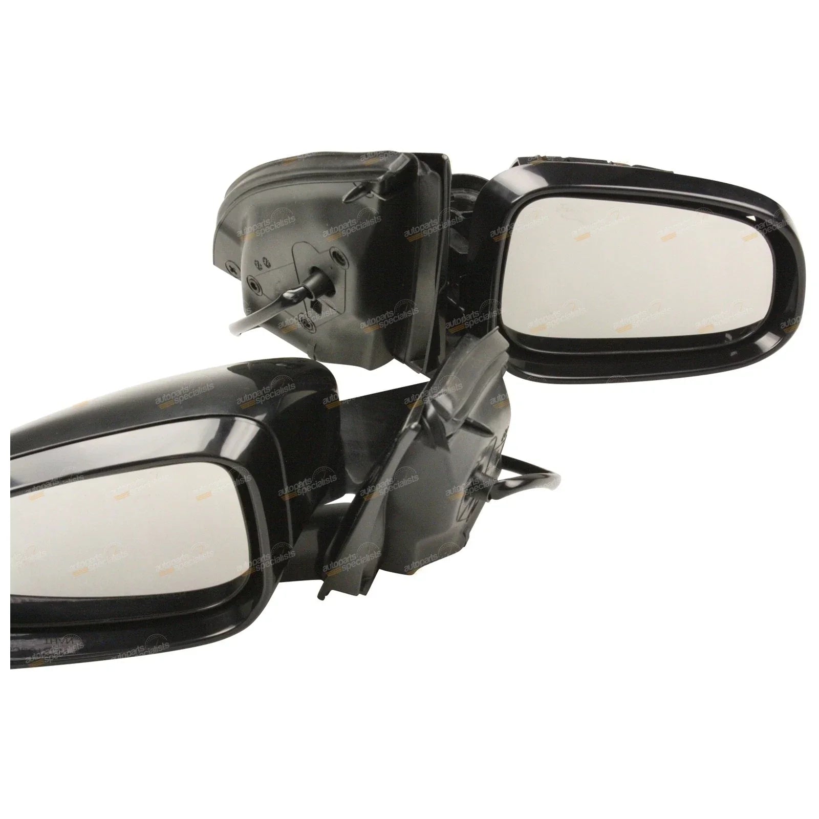 LH+RH Black Electric Door Mirrors for Ford Falcon FG FGX (2008-2014)