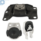 3X Engine Motor & Transmission Mounts for Ford Focus (2012–2018)