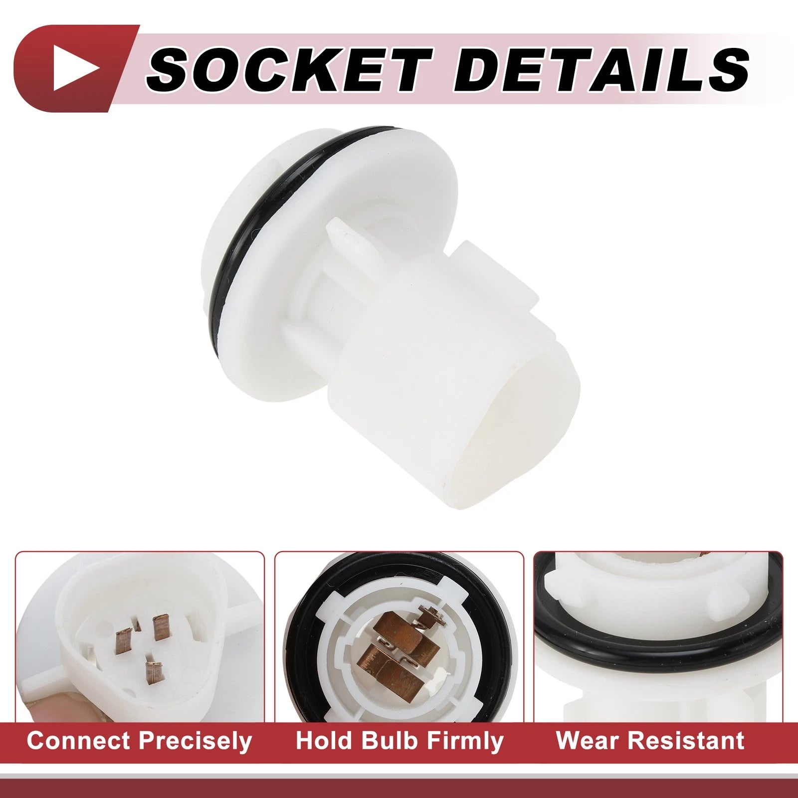 1 Pc Headlight Light Socket for Hyundai XG350 (2002–2005) No. 9216138000