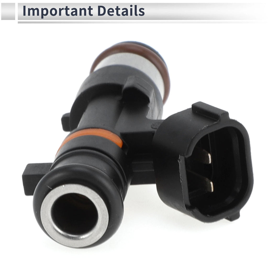 Fuel Injector No. 16600-AX200 for Nissan Micra K12 (2007–2010) 1 Pc Black