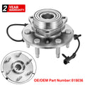 Front Wheel Bearing and Hub for Chevy Silverado 1500 and Cadillac Escalade (2014–2018)