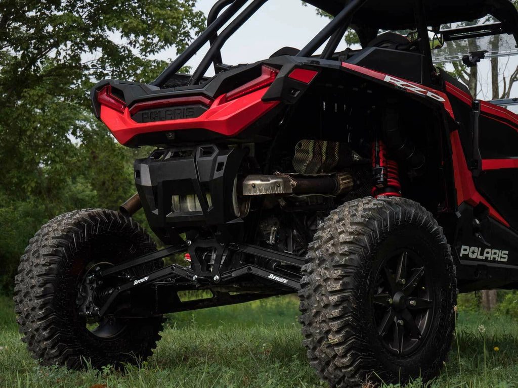 SuperATV Boxed HC Rear Radius Arms for Polaris RZR XP Turbo S (2018–2023)