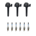 Set of 3 Ignition Coils & 6 Spark Plugs for Lexus ES300 (1992–2003)