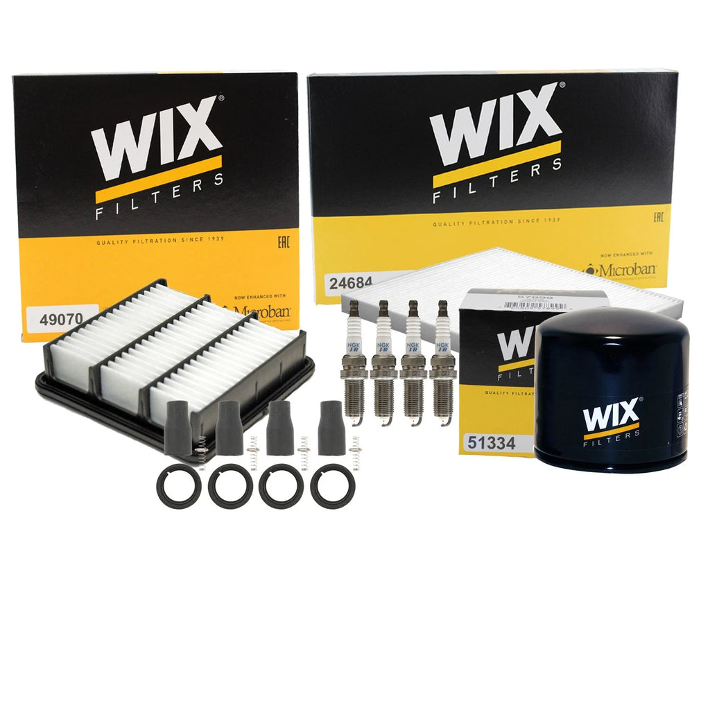 Tune Up Kit with 4 NGK Spark Plugs & Boots for Kia Forte Koup (2010–2016)