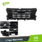 Gloss Black Front Upper Grille for Chevrolet Colorado (2021–2022)