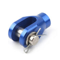 Billet Rear Brake Clevis for Yamaha YZ125 YZ250 YZ250F YZ450F (2003–2020) Blue