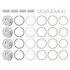 4Pcs Pistons & Rings Kit for Chevy Camaro Equinox Malibu Traverse 2.0L (2013–2020)