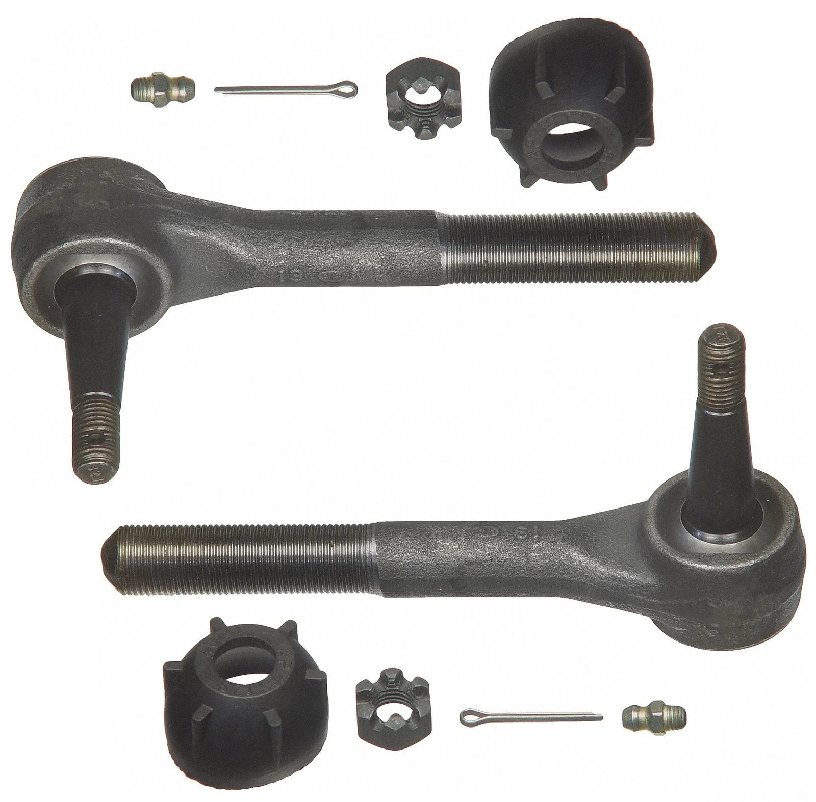 Set of 2 Outer Moog Steering Tie Rod Ends for Chevy Camaro Pontiac Firebird