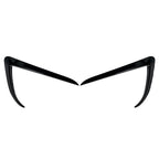 1 Pair Fog Light Eyebrow Cover Trim for Tesla Model X (2015–2020)