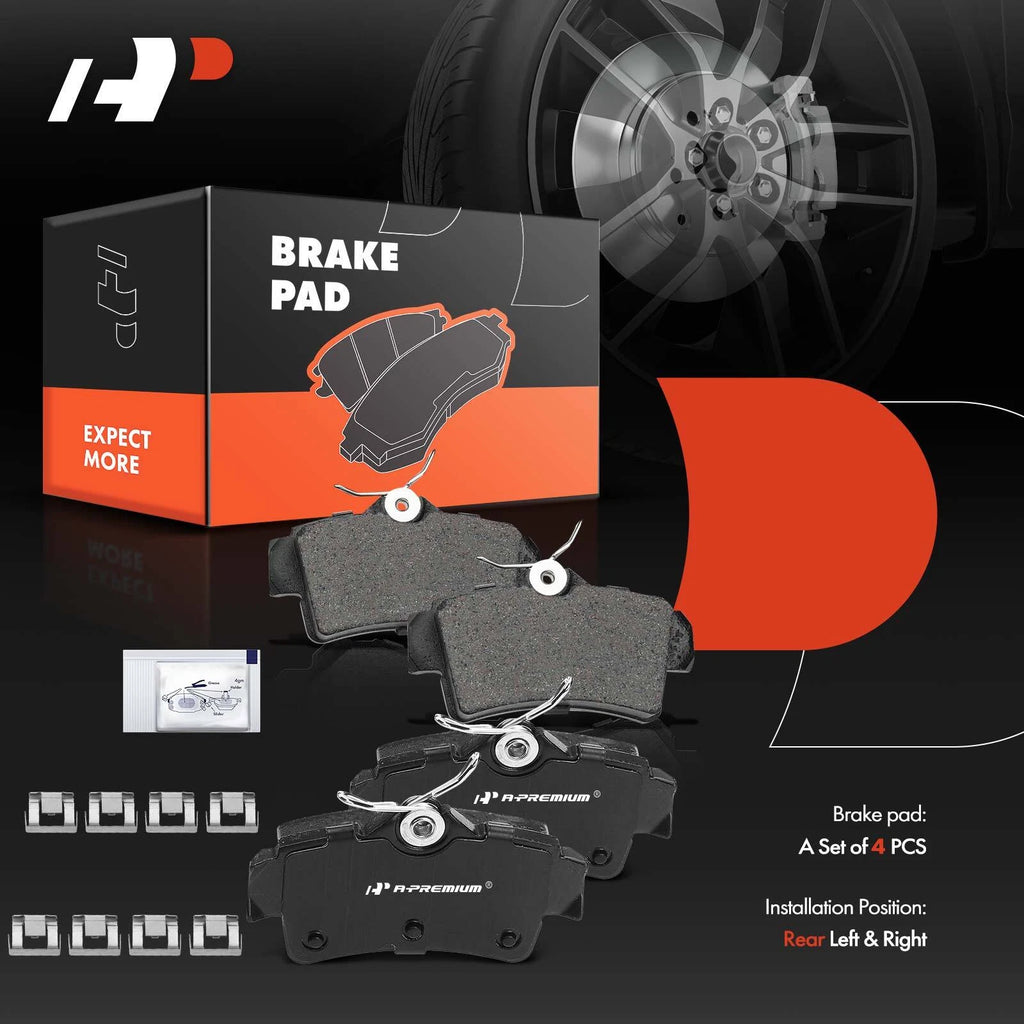Ceramic Brake Pads and Calipers for Ford Mustang GT (1999–2002)