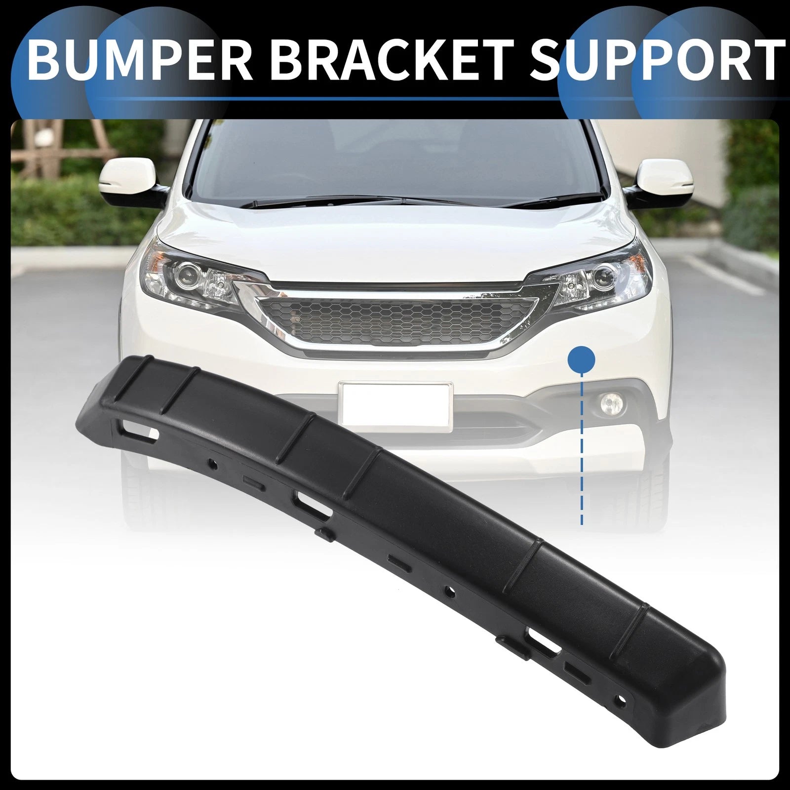 1pc Left Front Bumper Retainer Bracket No. 86525K2000 for Hyundai Venue (2020–2023)