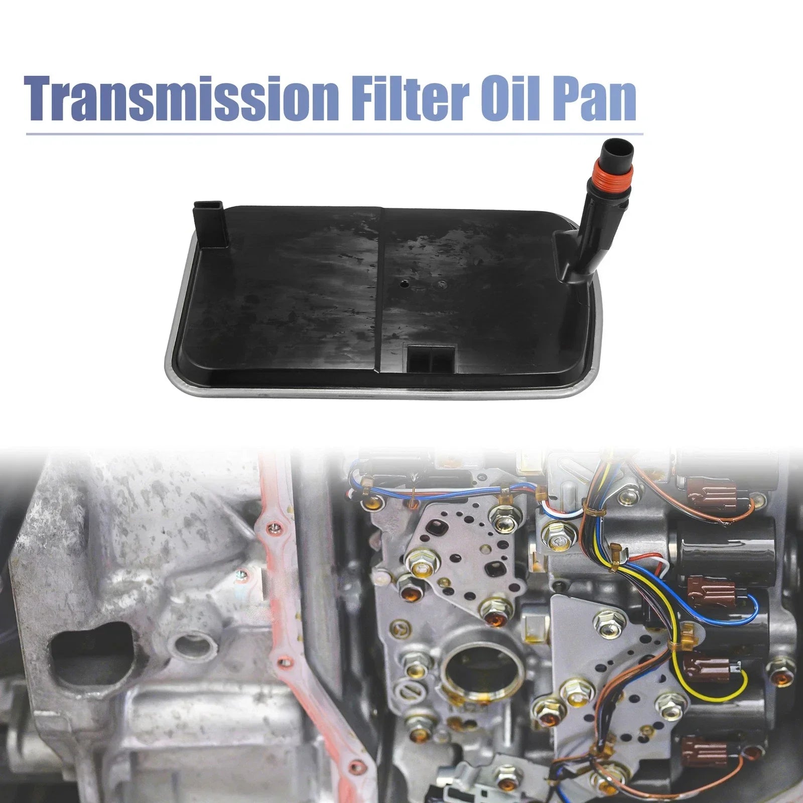 Transmission Filter Oil Pan for BMW X5 3.0i 3.0L L6 Gas
