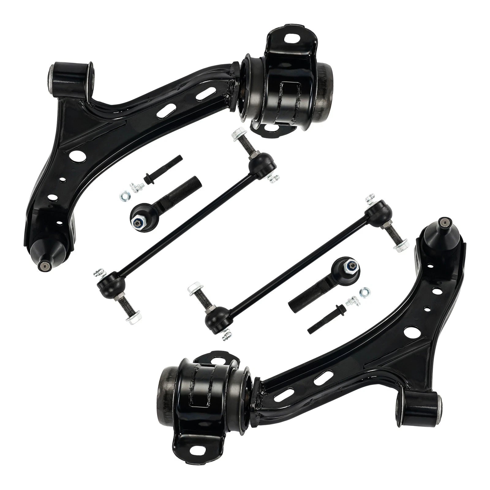 Front Lower Suspension Control Arms for 2005-2009 Ford Mustang (6Pcs)
