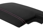 Center Console Lid Armrest for Subaru Crosstrek (2018–2020) - Pink Stitch