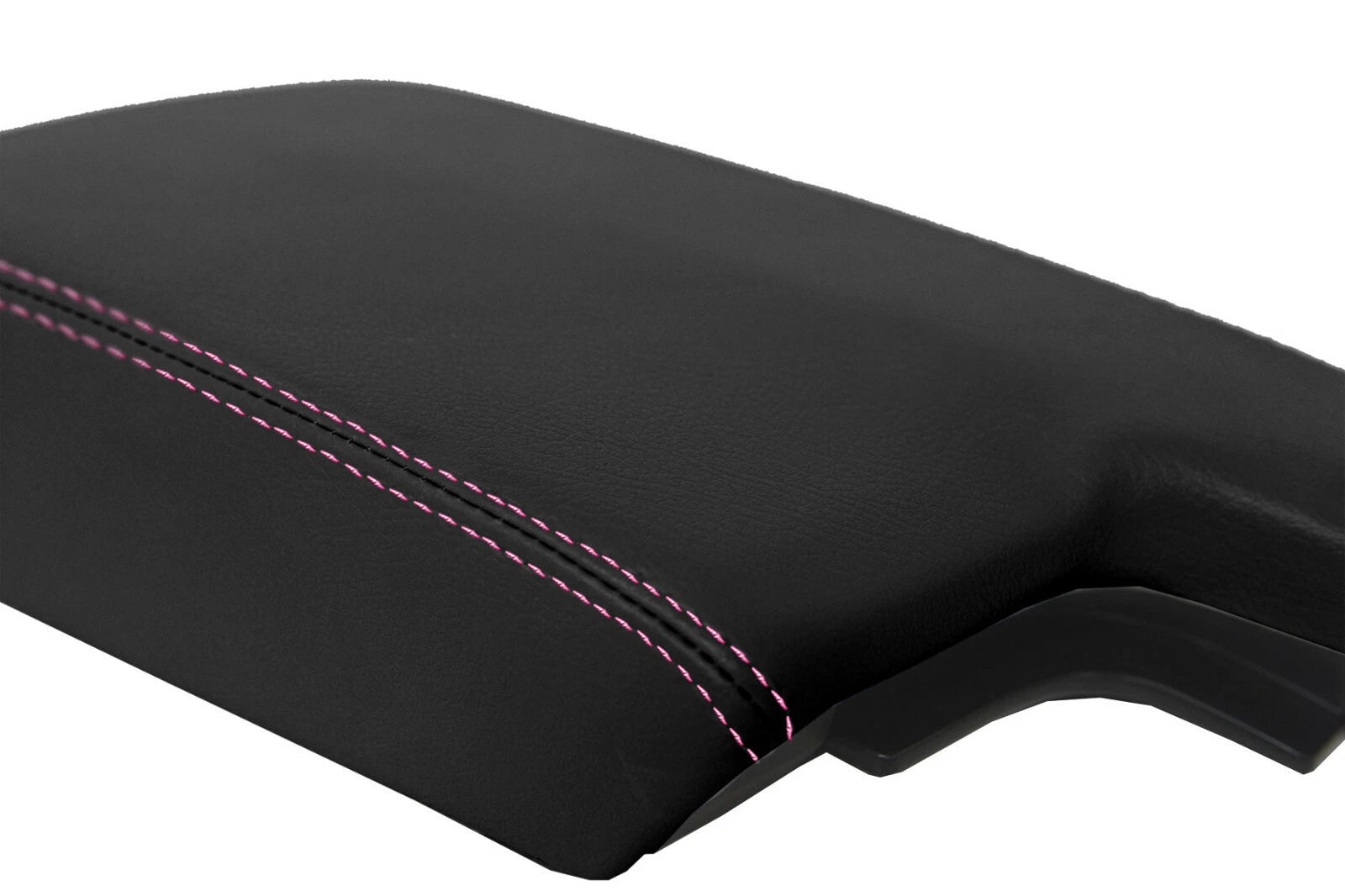 Center Console Lid Armrest for Subaru Crosstrek (2018–2020) - Pink Stitch