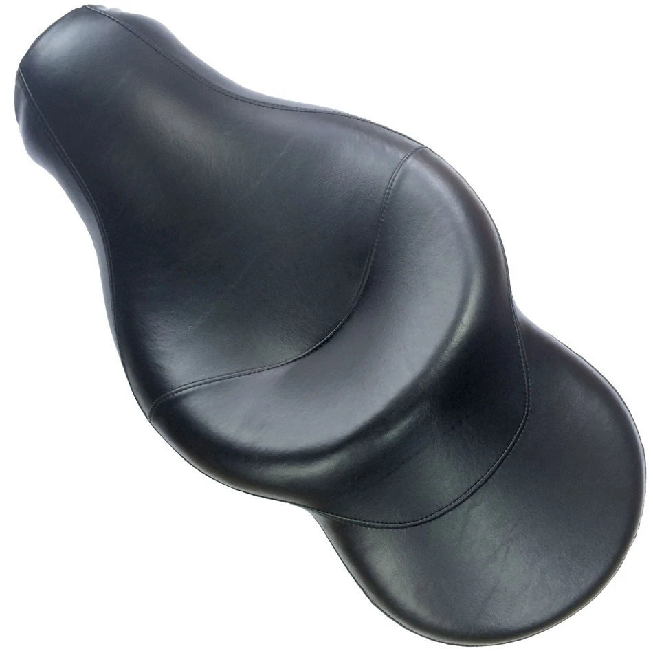 Leather Black Seat for Harley XL883N XL1200N (Extra Thick)
