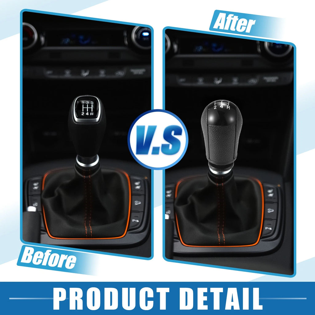 5 Speed Manual Transmission Shift Knob for Ford Mondeo MK3 (2000–2007) ABS