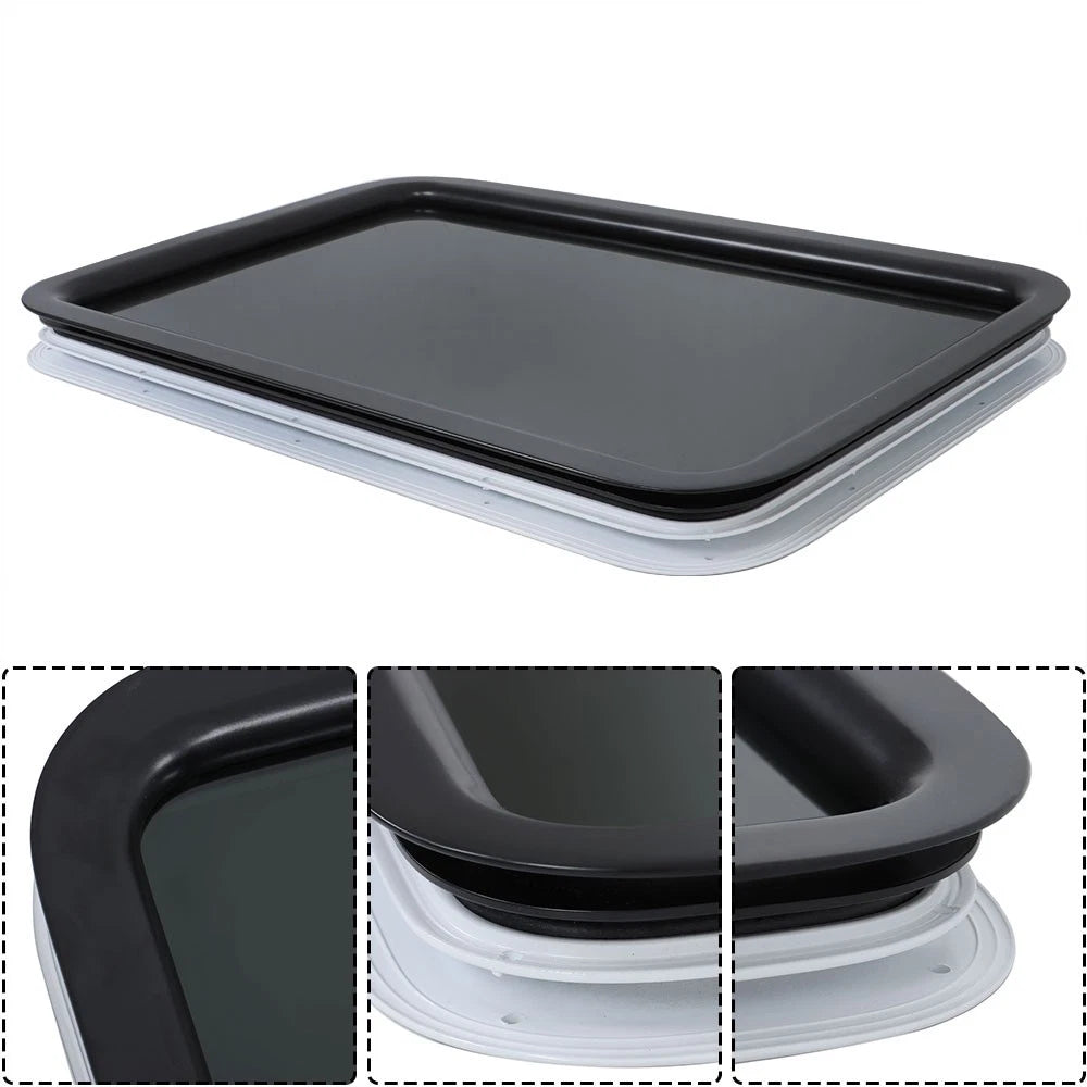 Entry Door Window for RV (12" x 21")